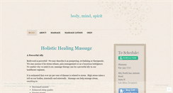 Desktop Screenshot of holistichealingmassage.net